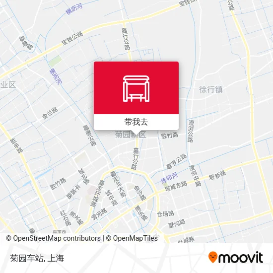 菊园车站地图