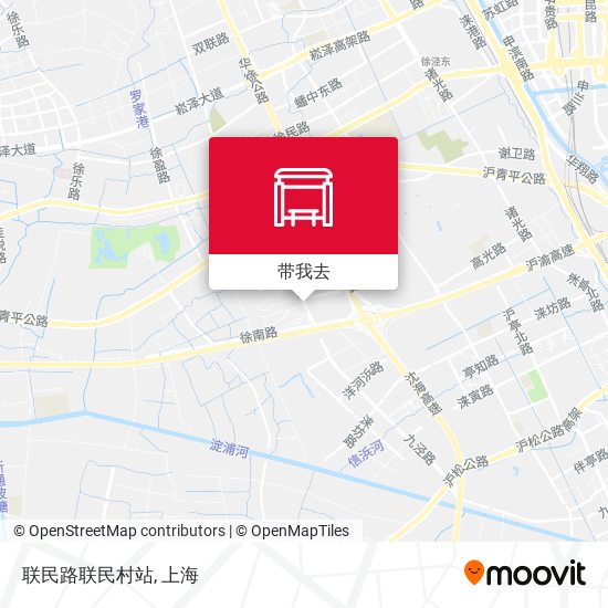 联民路联民村站地图