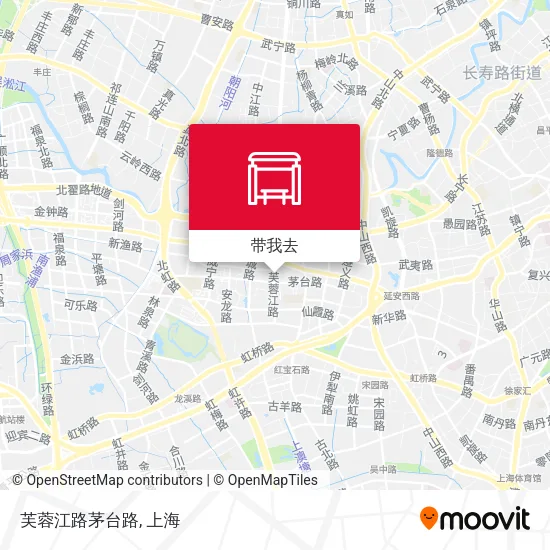 芙蓉江路茅台路地图