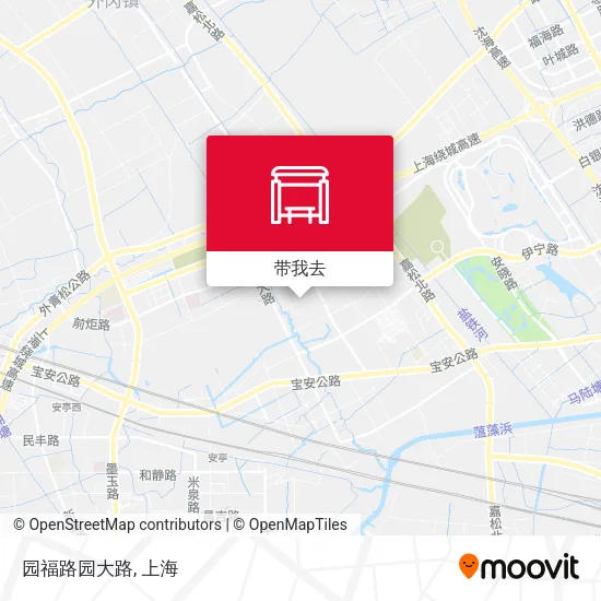 园福路园大路地图