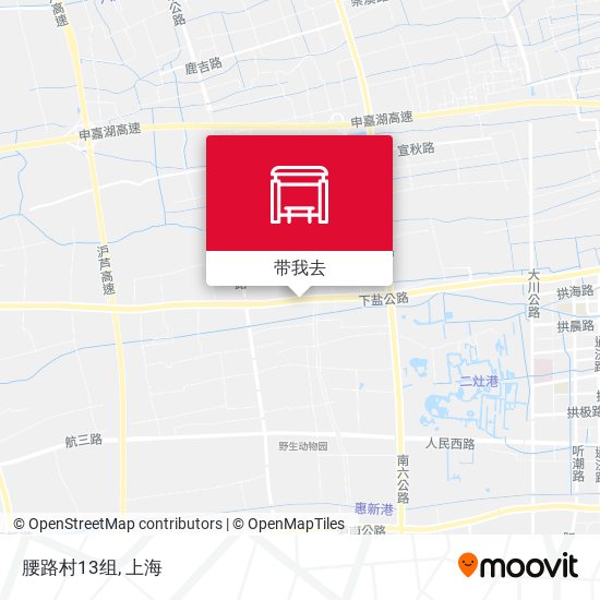 腰路村13组地图