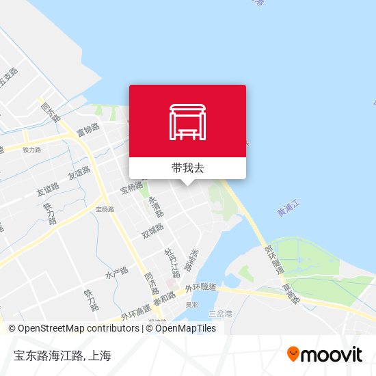 宝东路海江路地图