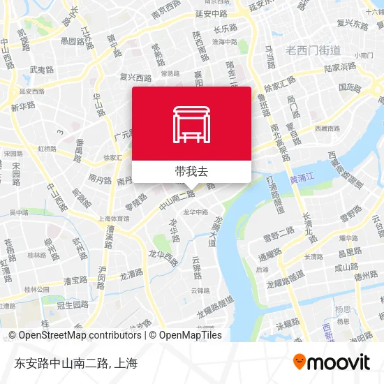 东安路中山南二路地图