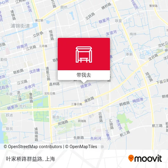 叶家桥路群益路地图