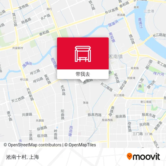淞南十村地图