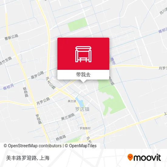 美丰路罗迎路地图