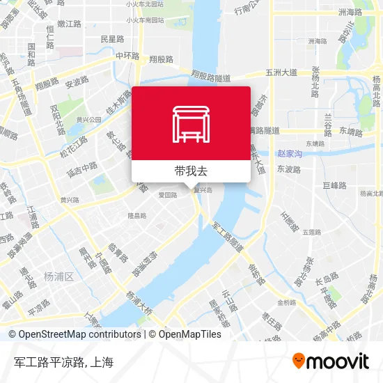 军工路平凉路地图