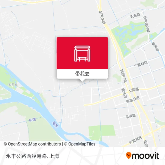 永丰公路西泾港路地图