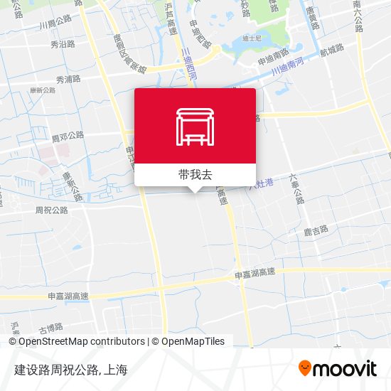 建设路周祝公路地图
