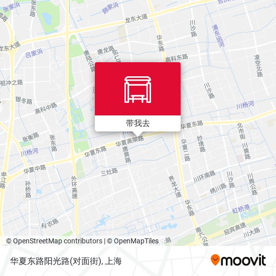 华夏东路阳光路(对面街)地图