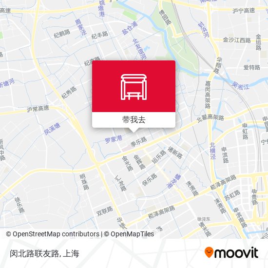 闵北路联友路地图