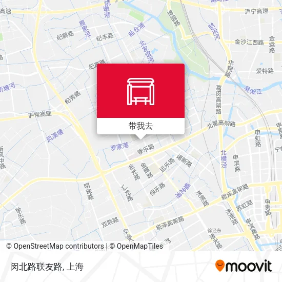 闵北路联友路地图