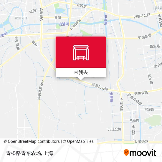 青松路青东农场地图