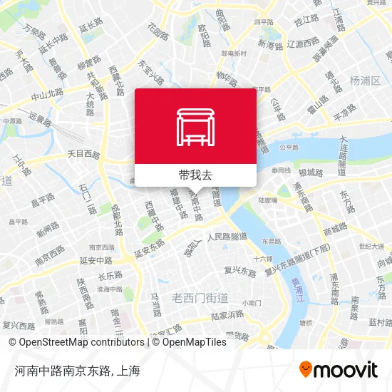 河南中路南京东路地图