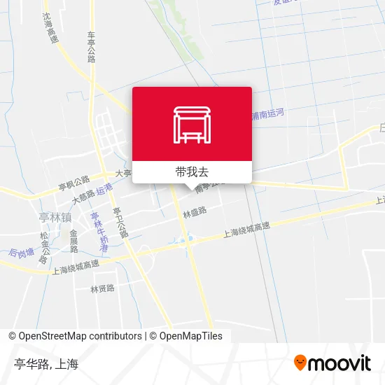 亭华路地图