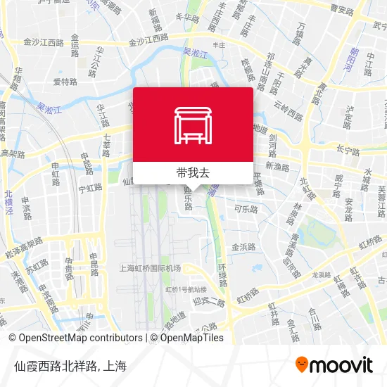仙霞西路北祥路地图