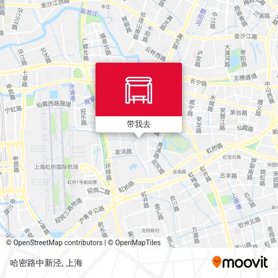 哈密路中新泾地图