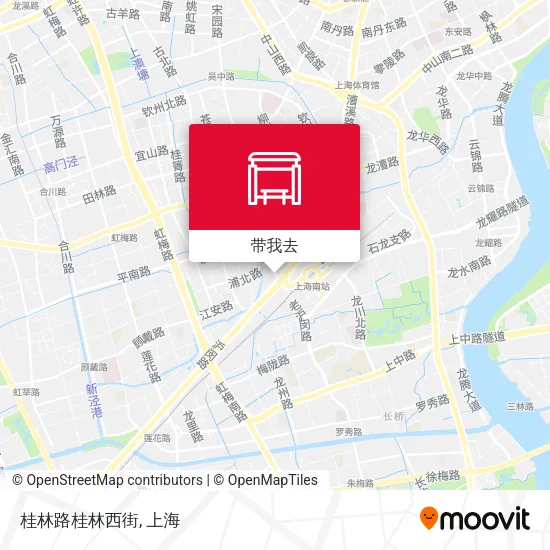 桂林路桂林西街地图