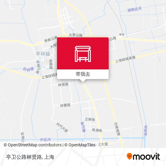 亭卫公路林贤路地图