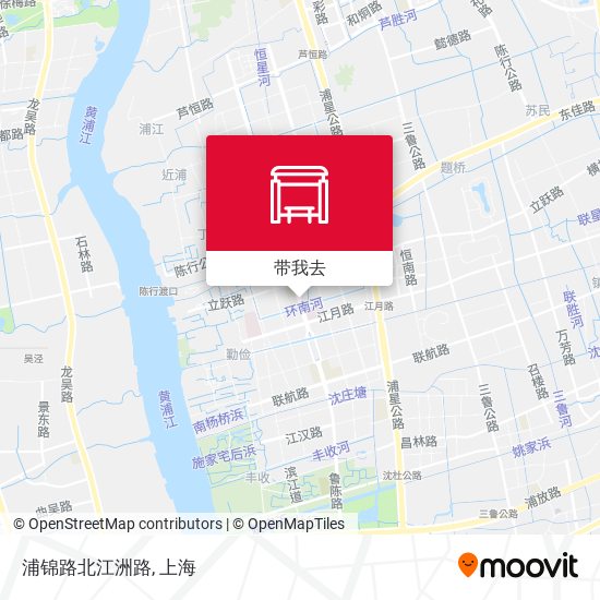 浦锦路北江洲路地图