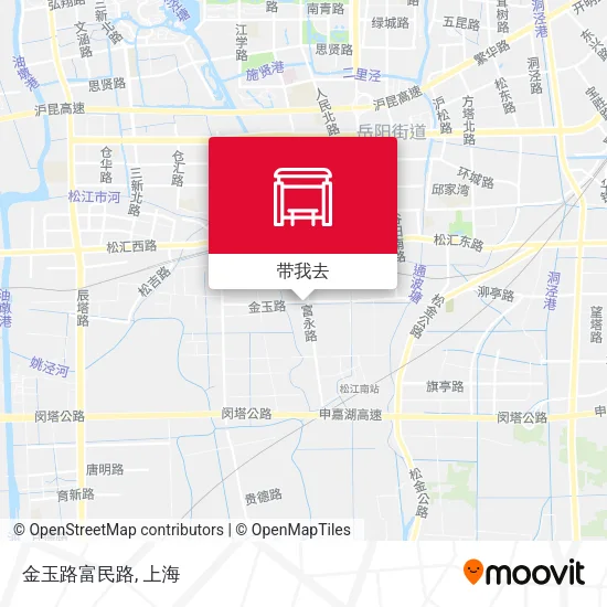金玉路富民路地图