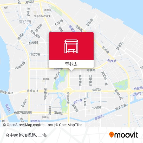 台中南路加枫路地图