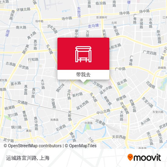 运城路宜川路地图