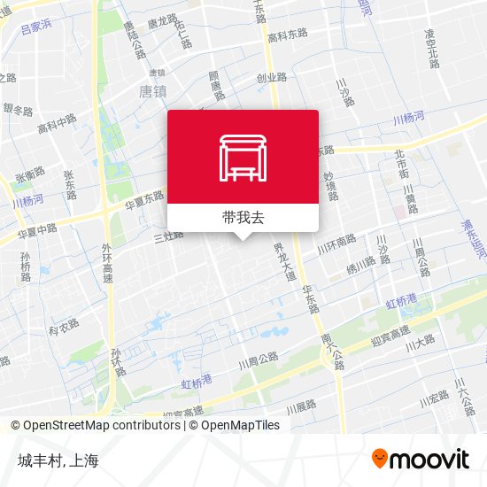 城丰村地图