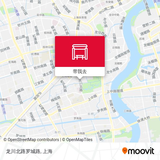 龙川北路罗城路地图