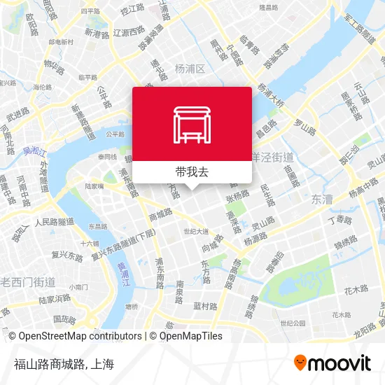 福山路商城路地图