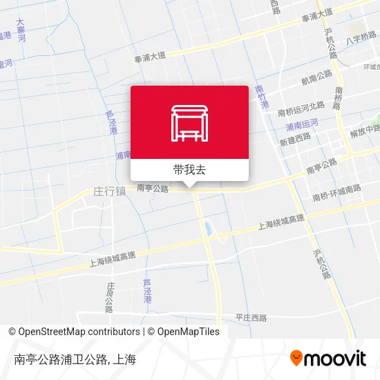 南亭公路浦卫公路地图