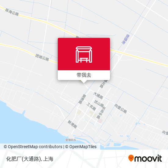 化肥厂(大通路)地图