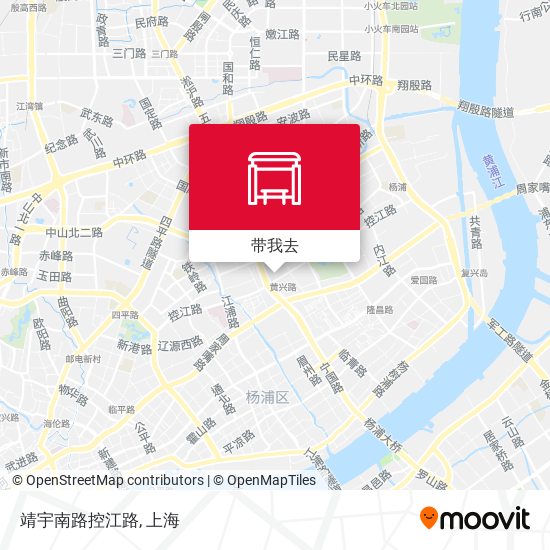 靖宇南路控江路地图