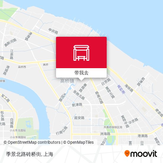 季景北路砖桥街地图
