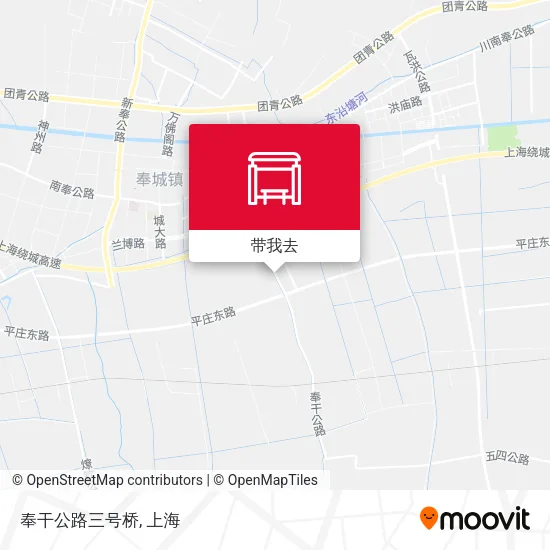 奉干公路三号桥地图