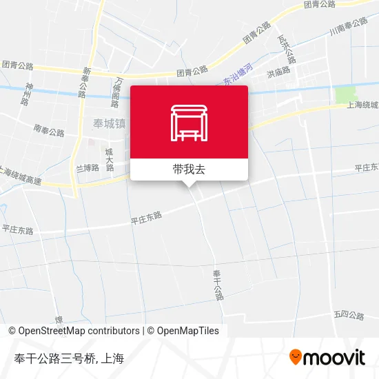 奉干公路三号桥地图