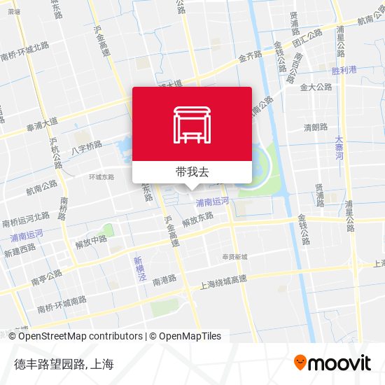 德丰路望园路地图
