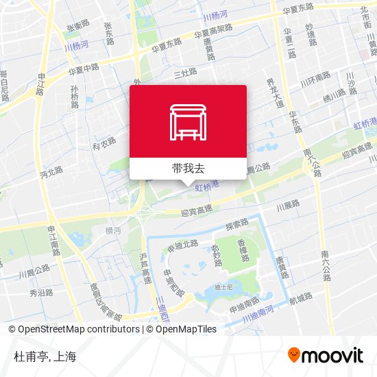 杜甫亭地图