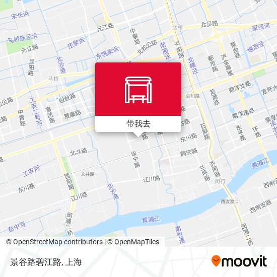 景谷路碧江路地图
