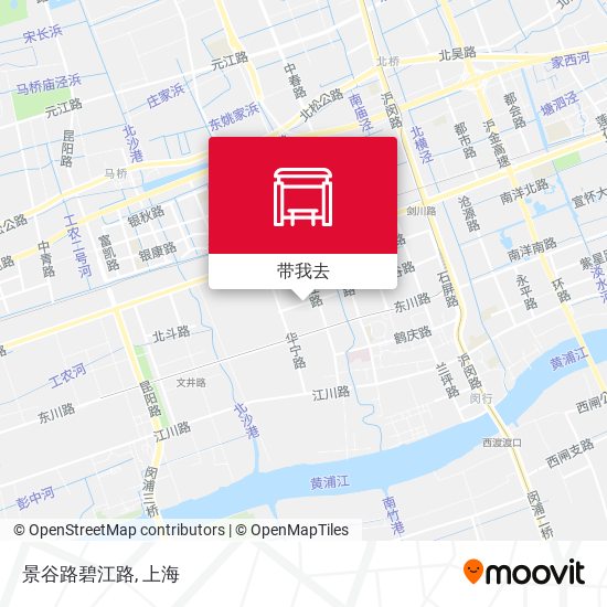 景谷路碧江路地图