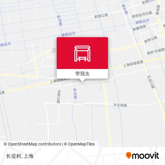 长堤村地图