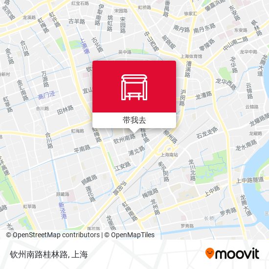 钦州南路桂林路地图
