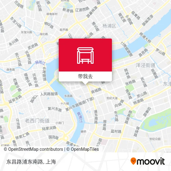东昌路浦东南路地图