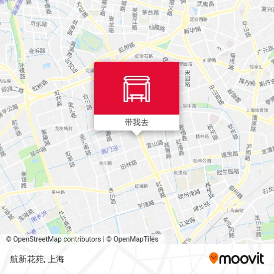 航新花苑地图