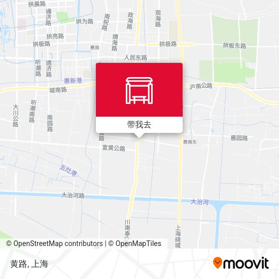 黄路地图