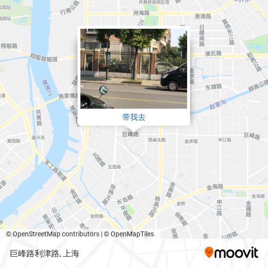 巨峰路利津路地图