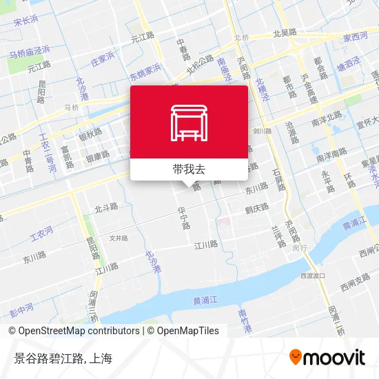 景谷路碧江路地图