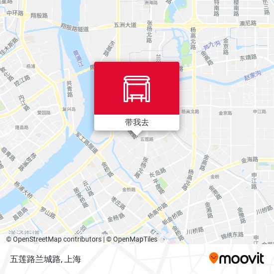五莲路兰城路地图