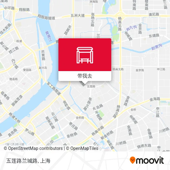 五莲路兰城路地图