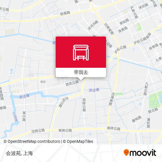 会波苑地图